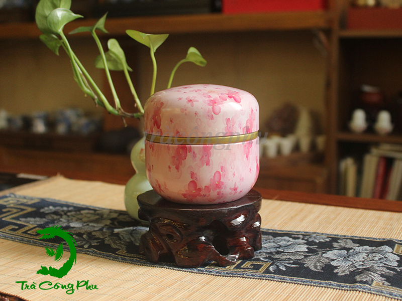 Hộp Thiếc Đựng Trà - BDT258